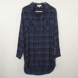 CLOTH & STONE | Plaid Shirt Dress